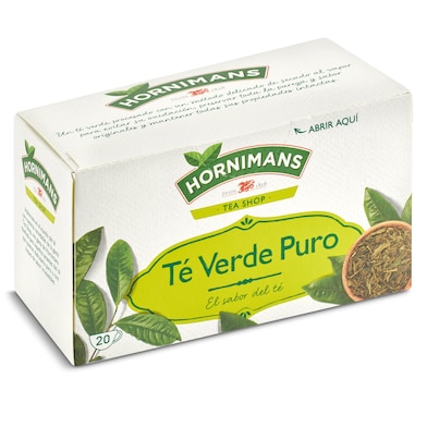 Té verde puro Hornimans 20 unidades-0