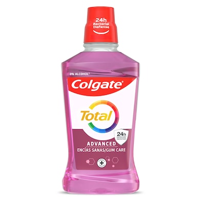 Enjuague bucal encías sanos Colgate Total 500 ml-0
