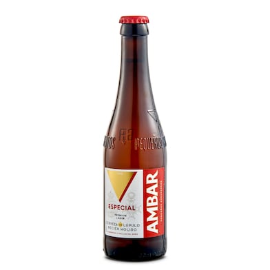 Cerveza sin gluten Ambar 33 cl-0