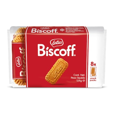 Galletas caramelizadas Lotus Biscoff 124 g-0