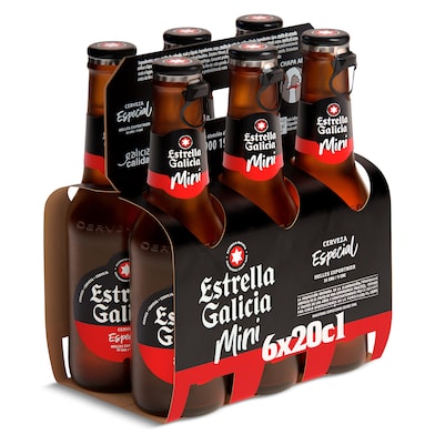 Cerveza Estrella Galicia pack 6 x 20 cl-0
