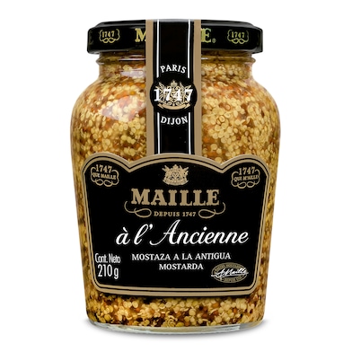 Mostaza a la antigua Maille 210 g-0