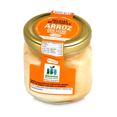 Arroz con leche Caserinos frasco 200 g-0