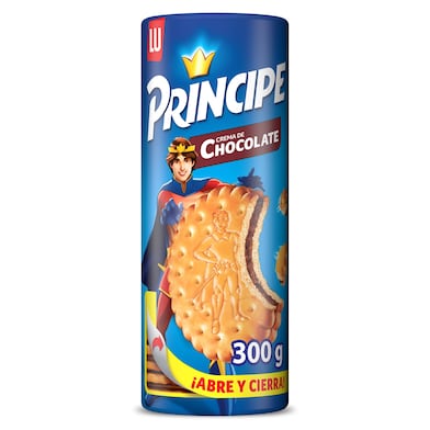 Galleta rellena de crema de chocolate Principe 300 g-0