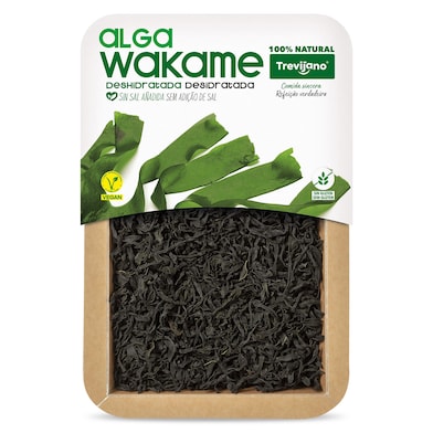 Alga wakame 100% natural Trevijano 50 g-0