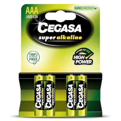 Pilas alcalinas AAA Cegasa 4 unidades-0