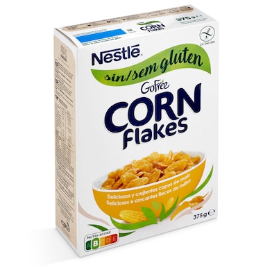 Cereales copos de maíz corn flakes sin gluten Nestlé 375 g-0