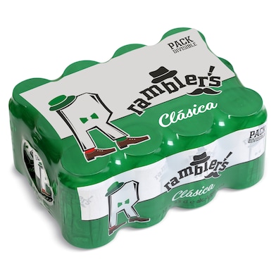 Cerveza clásica Dia Ramblers pack 12 x 33 cl-0