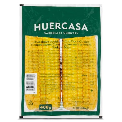 Mazorcas de maíz dulce cocidas 400 g-0