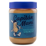 Crema de cacahuete crujiente Capitán Mani 340 g