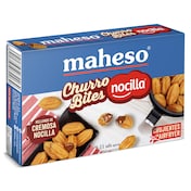 Mini churros rellenos de crema al cacao Maheso caja 170 g