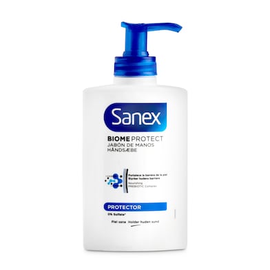 Jabón de manos líquido dermo protector Sanex 250 ml-0