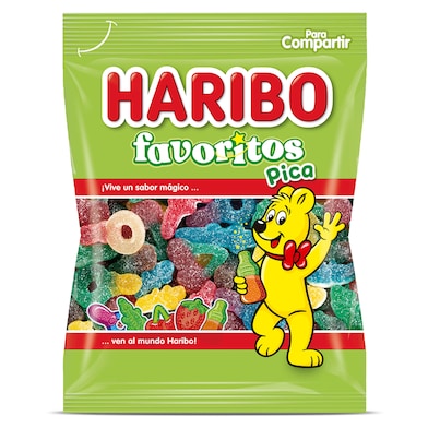 Golosinas favoritos pica Haribo 150 g-0