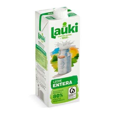Leche entera Lauki 1 L-0