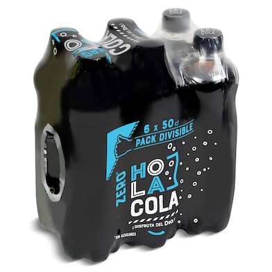 Refresco de cola zero Dia Hola Cola 6 x 500 ml-0