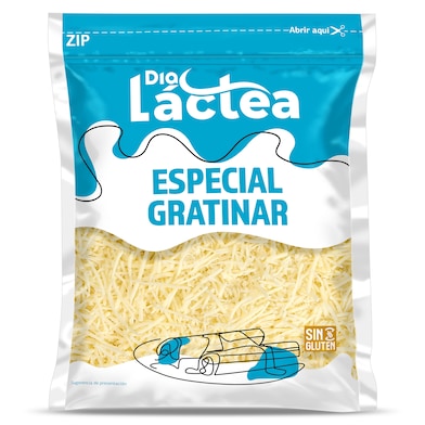 Queso rallado para gratinar Dia Láctea 200 g-0