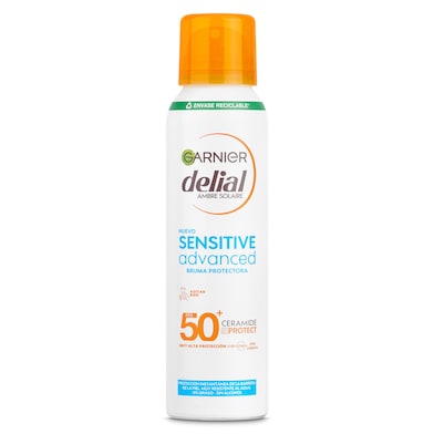 Bruma protectora solar sensitive advanced spf 50+ Delial 150 ml-0