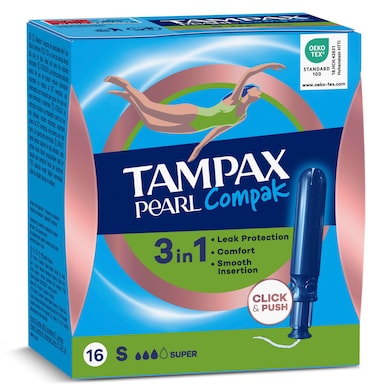 Tampón super Tampax 16 unidades-0