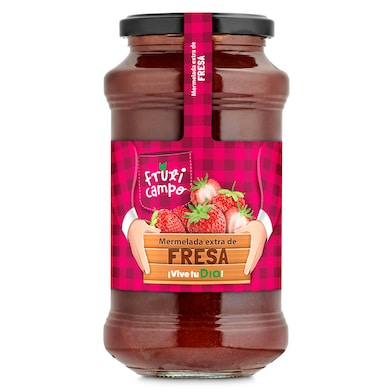 Mermelada de fresa extra Dia Fruticampo 650 g-0