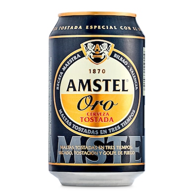 Cerveza tostada Amstel Oro 33 cl-0