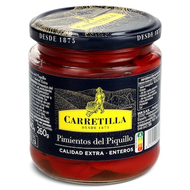 Pimientos del piquillo enteros Carretilla 260 g-0