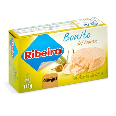 Bonito del norte en aceite de oliva Ribeira 73 g-0 Bonito del norte en aceite de oliva Ribeira 73 g-0