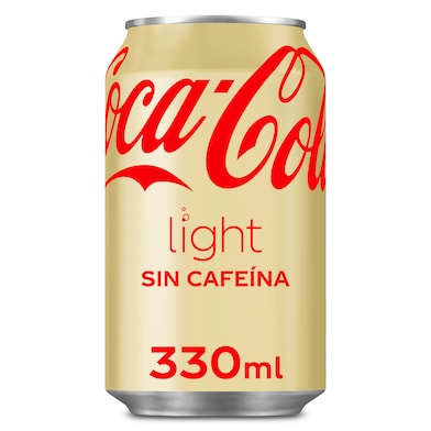 Coca-Cola light sin cafeína 330 ml-0