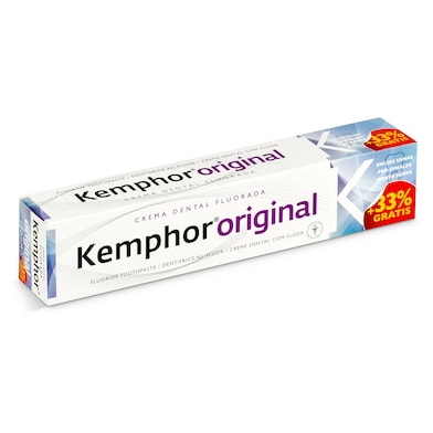 Pasta de dientes original fluorada Kemphor 75 ml-0