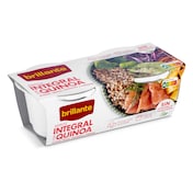 Vasos de arroz integral con quinoa Brillante 2 x 125 g