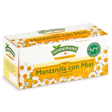 Manzanilla con miel Hornimans 25 unidades-0