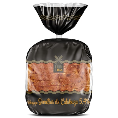 Hogaza con pipas de calabaza El Molino de Dia 500 g-0
