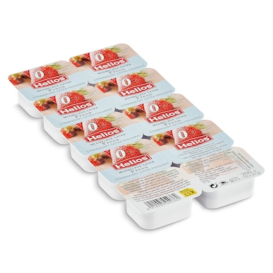 Mermelada de fresa 0% azúcares añadidos Helios pack 10 x 25 g-0