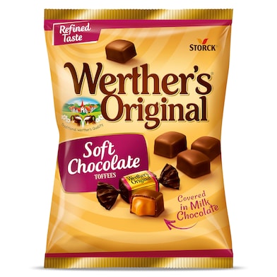 Caramelos clásicos de toffee con chocolate Werther's 120 g-0