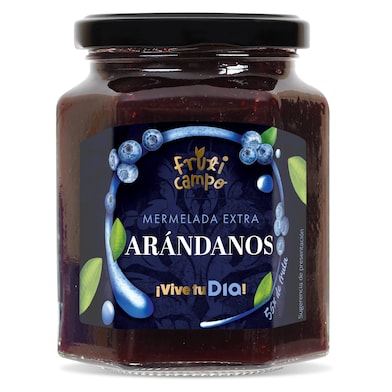 Mermelada de arándanos extra Dia Fruticampo 320 g-0
