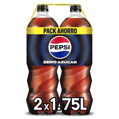 Pepsi zero azúcar 2 x 1.75 L-0