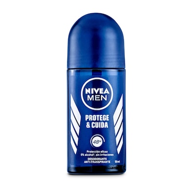 Desodorante roll-on protege & cuida Nivea 50 ml-0