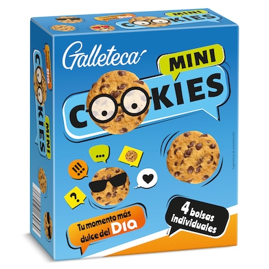 Mini galletas con pepitas de chocolate Galleteca de Dia 160 g-0