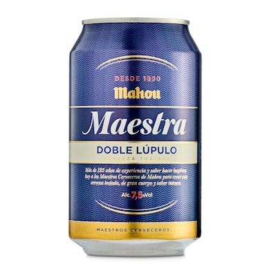 Cerveza Maestra Mahou Maestra 33 cl-0