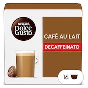 Cápsulas de café con leche descafeinado Dolce Gusto 16 unidades