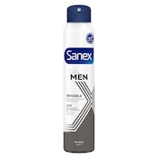 Desodorante dermo invisible hombre Sanex 200 ml