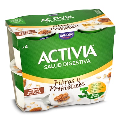 Bífidus con avena y nueces Activia 4 x 115 g-0