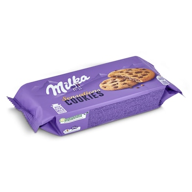 Galleta rellena de chocolate Milka 156 g-0