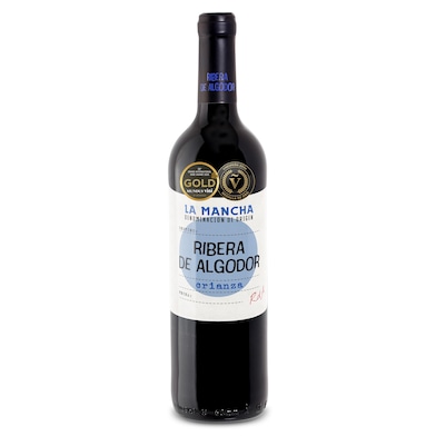 Vino tinto Crianza D.O. La Mancha Ribera de Algodor 75 cl-0