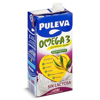 Bebida láctea omega 3 sin Lactosa Puleva 1 L-0