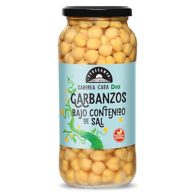Garbanzos cocidos bajos en sal Dia Vegecampo 400 g-0