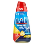Lavavajillas máquina todo en 1 limón Finish 35 lavados 700 ml