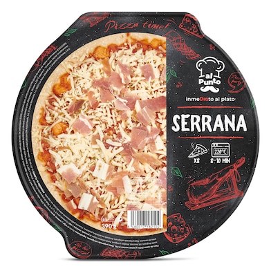 Pizza serrana Dia Al Punto 390 g-0