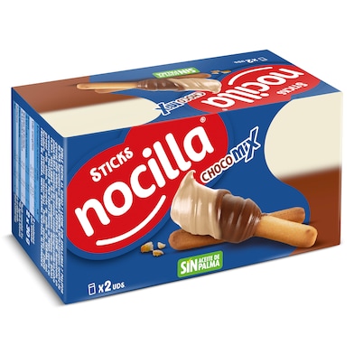 Sticks con crema de cacao y leche de avellanas Nocilla 60 g-0