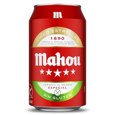 Cerveza sin gluten Mahou 33 cl-0