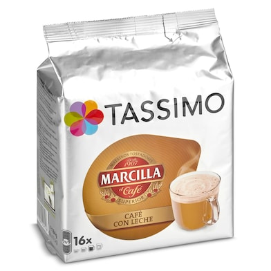 Cápsulas de café con leche Marcilla 16 unidades-0